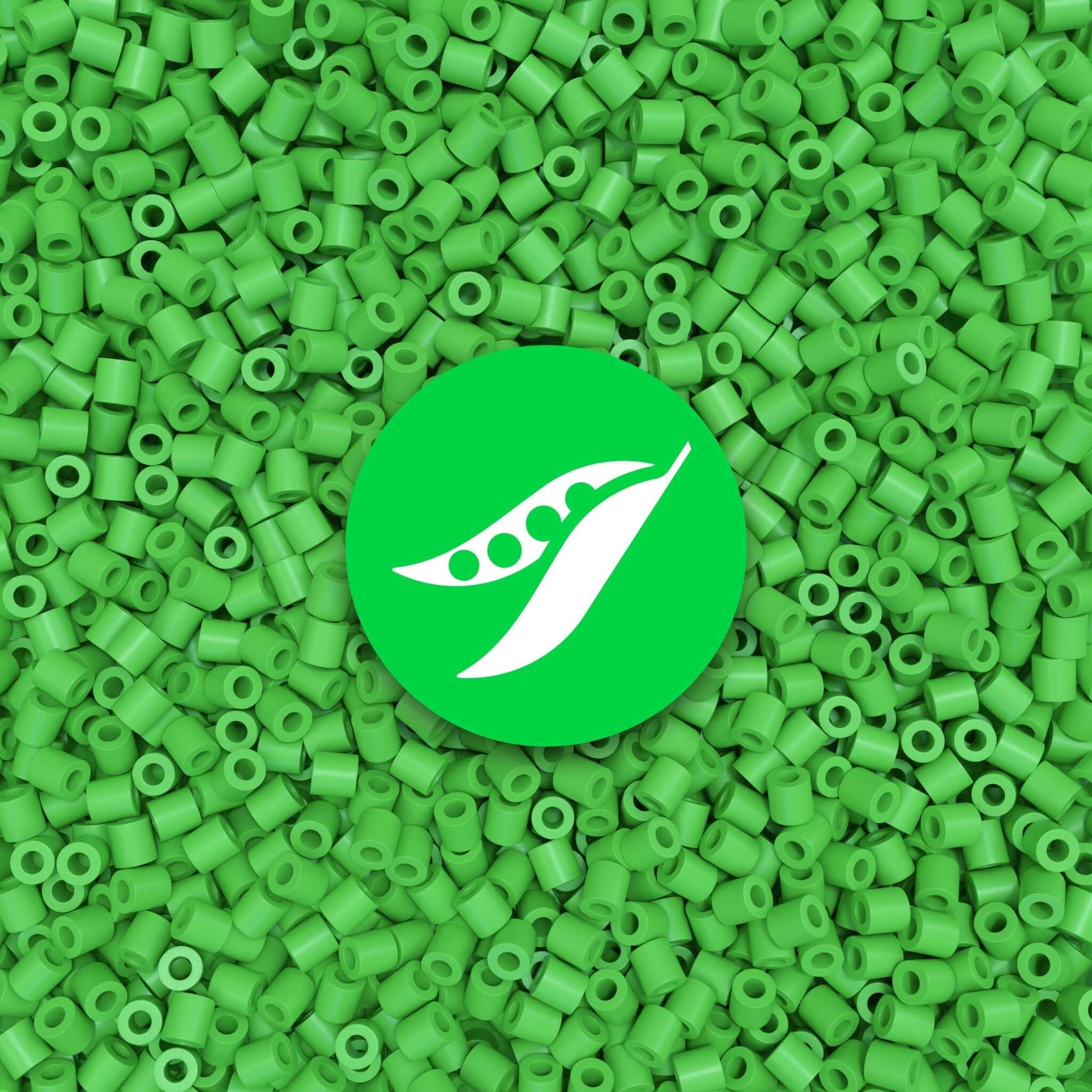 Hama Label Pea green beads | HAMA #42 | 207-42, 201-42, 205-42